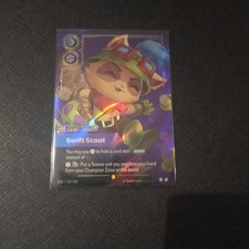 Riftbound Origins Teemo Swift Scout Overnumbered 307/298 English NM — live eBay listing