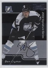 2002 ITG Be A Player Signature Series 2001-02 Buybacks Ben Clymer #197 Auto 2a8