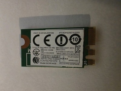 Lenovo Qualcomm Atheros QCNFA435 NGFF M.2 802.11 a/c+BT4.0 WiFi Card FRU 00JT477
