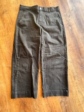 Everlane The Utility Wide-Leg Pant - Black Size 16