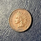 1881 Indian Head Cent Penny - AU - Almost Uncirculated - Please see description.