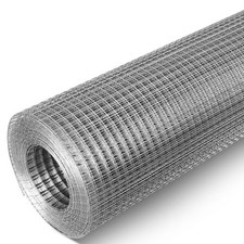 TUSON Hardware Cloth 1/2 inch 48 x 100 ft 19 Ga, Hot-Dip Galvanized After Wel...