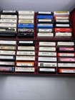 Lot Of 47 -8 Track Tapes With 2 Encyclopedia Of Music Storage Case.Untested — photo 9