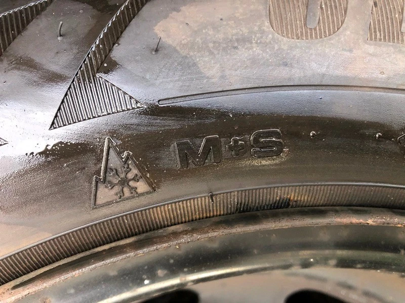 4xkomplette Wintereifen+Felgen 195/65R15 91T für Peugeot 406,Partner,Citroen C4 - Bild 3 von 4