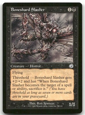 Boneshard Slasher #50 (LP) Torment TOR Magic MTG
