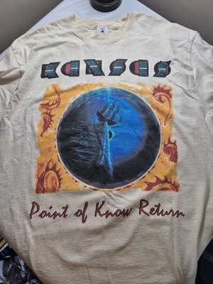 Kansas Point Of Know Return Two Single Stitch 90s Shirt Sz XL Delta Made In USA