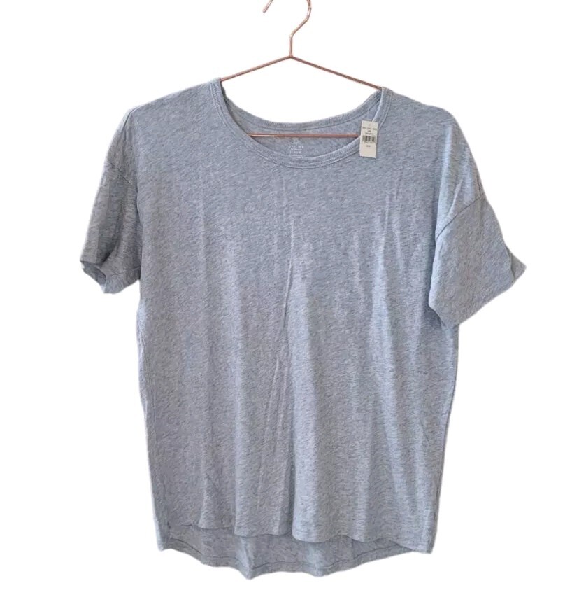 New Offline By AERIE S Grey Short Sleeve Shirt Women | eBay