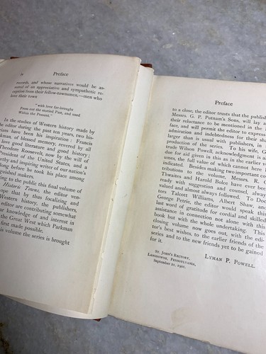 Antik viktorianisch vergoldet geprägt verziert - Buch historische Städte westlicher Staaten - Bild 18 von 24