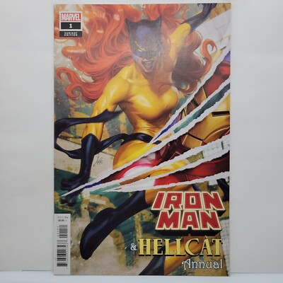 Iron Man Hellcat Annual #1 Cover E Variant Stanley Artgerm Lau Cover 2022