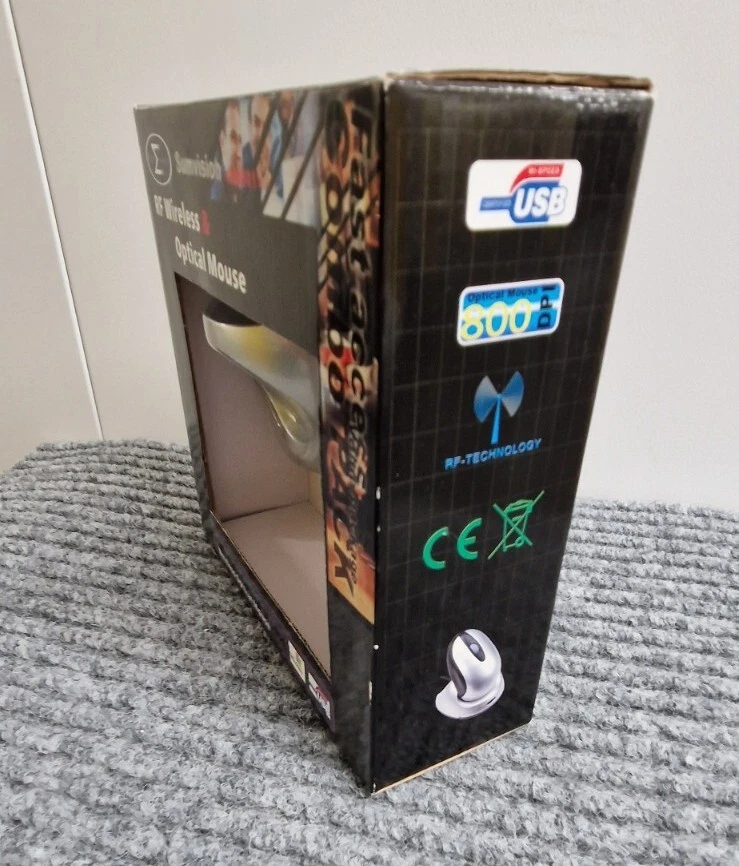 Sumvision RF Wireless Mouse Rechargeable Silver - Image 4 of 4