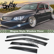 FITS 2001-05 LEXUS IS300 JDM MUGEN STYLE WINDOW VISOR RAIN GUARD DEFLECTOR VENT