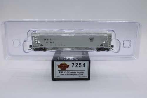 Vagón embudo Broadway Limited Premium 7254 PENNSYLVANIA RR 2 piezas embalaje original escala N | Zustand: Neu