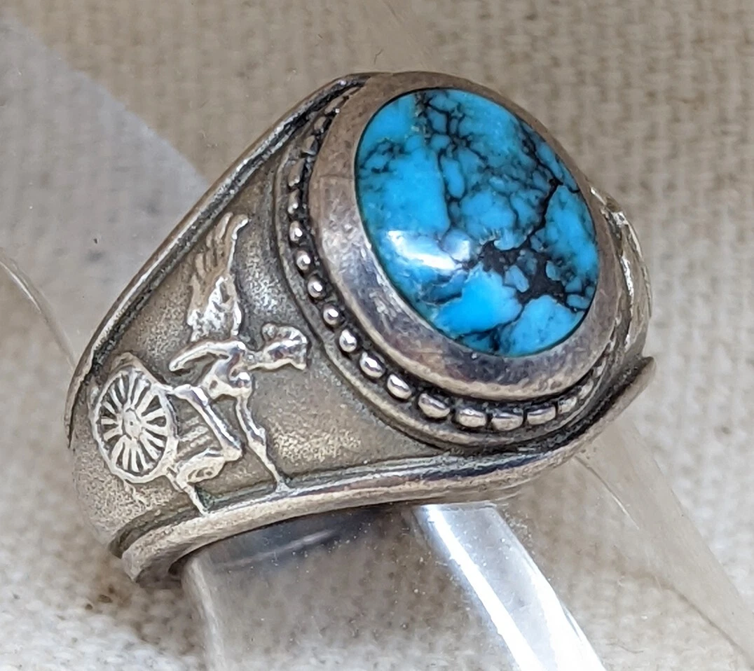 Custom turquoise deals ring
