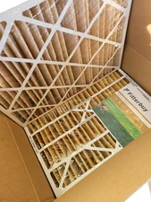 Filterbuy 20x25x6 Air Filters, AC Furnace for Aprilaire Space Gard 201 LOT OF 2