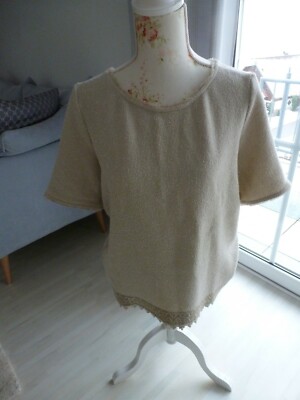 Airfield Damenpullover, Gr. 40, zeitlos, beige wie neu, LUXUS