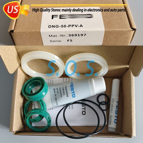 1pc New In Box For FESTO Cylinder Parts Repair Kit DNG/DNU-50-PPV-A | eBay