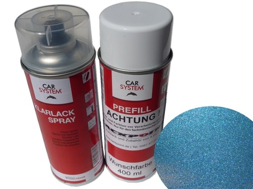 Bombe Aérosol Perlweiß 2 Metallic - 400ml De Base Métallisée Blanc Nacré Pour Voiture - Rapide à Sécher
