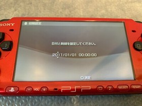 Sony PlayStation Portable PSP 3000 Black/Red Value Pack PSPJ-30026 Exc