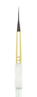 #ad Royal Aqualon Natural Hair Fabulous Fine Point Liner Artist Paint Brush 46 or 8 $6.99