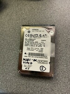 160gb Hitachi 5k500 HTS545016B9SA02 SATA 2,5" HDD. macbook gesund. Abgewischt.