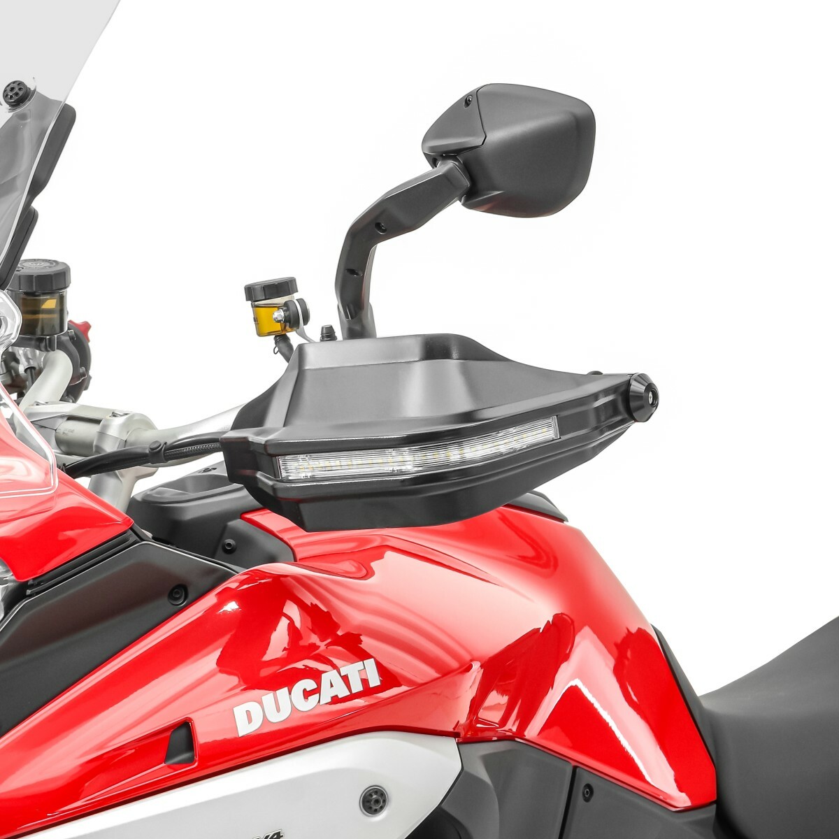 Motorrad Handprotektoren / Handschützer mit LED Blinker