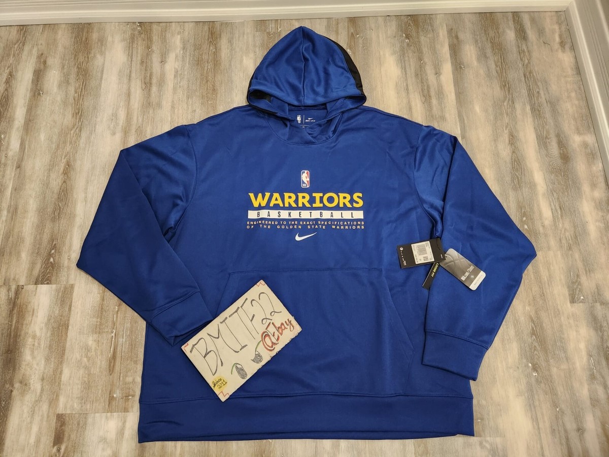 NWT Golden State Warriors Nike Team Performance Pullover Hoodie