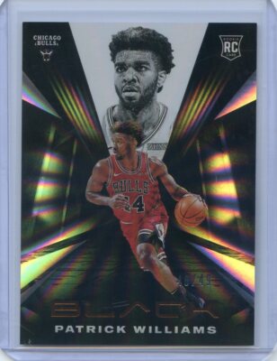 2020-21 Panini Black PATRICK WILLIAMS RC Rookie #66 Rainbow Spokes Copper #48/49