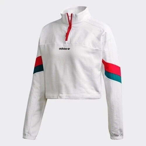 adidas Long Sleeve Cropped Tops & Shirts for Women