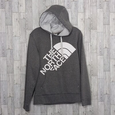 The North Face Hoodie Mens Small Pullover Sweatshirt Spellout