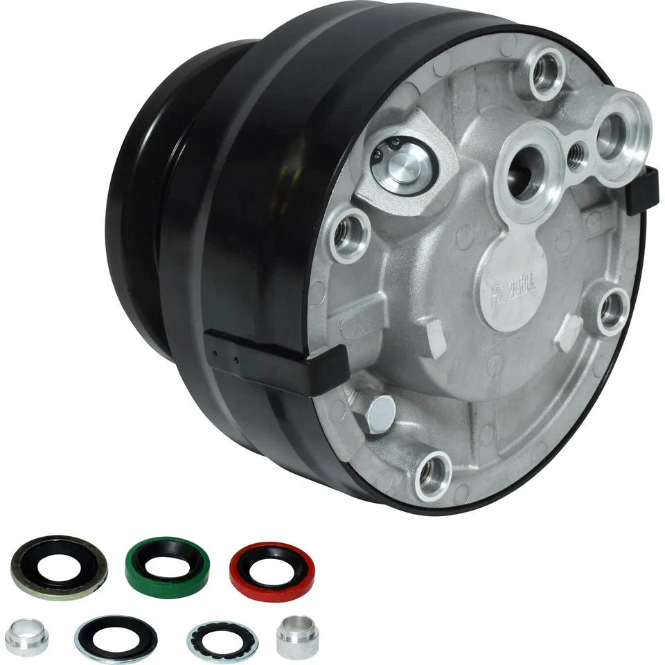 Compresor y válvula aire acondicionado apto para Chevrolet C1500 Suburban 1992 GMC C2500 Suburban 1992 Foto 2 de 4