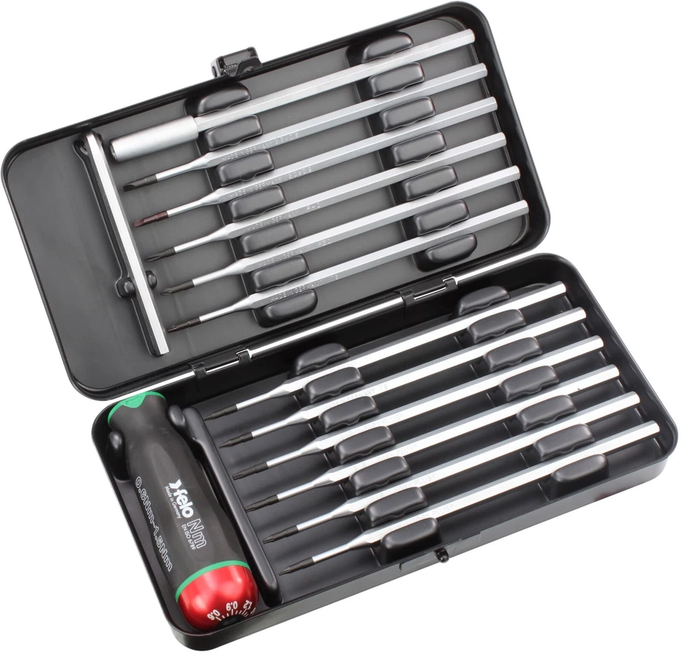 Felo Nm-Box 0,6 - 1,5 Nm 14-pcs. TORX®/TORX PLUS®/SL/PH/PZ/BH / 10099116 - Image 2 of 2