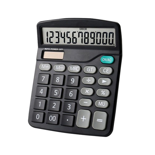 Desktop Calculator Standard Function Calculator with 12-Digit Large LCD Q9U8 - Picture 1 of 11