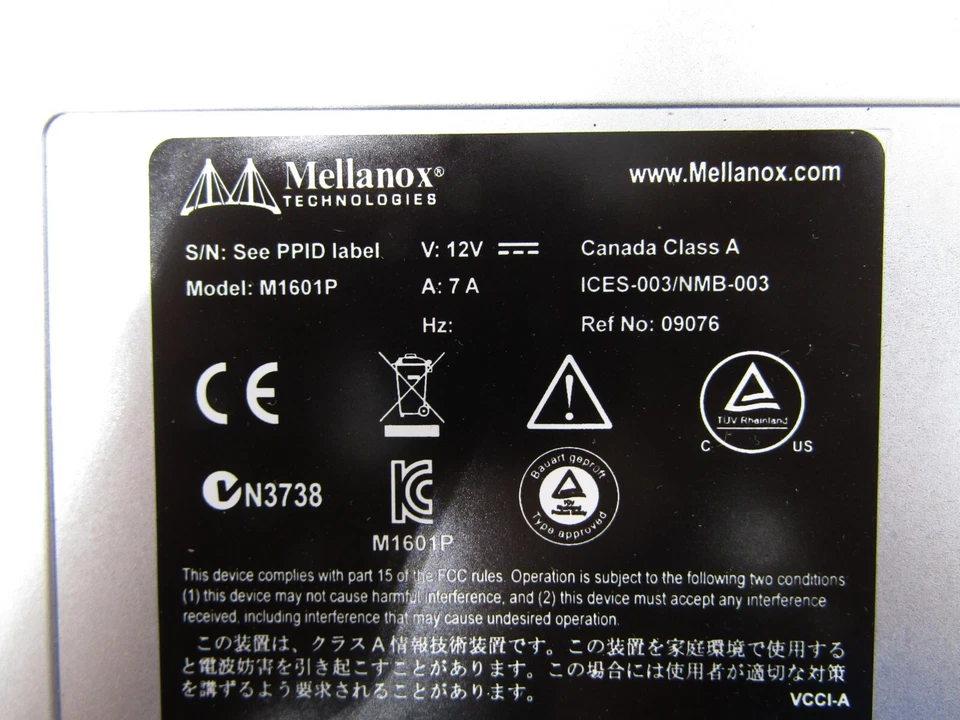 lot of 4 Dell M1601P PNDP6 16-Port SFP+ PNDP6-R Ethernet Pass Through-k Mellanox - Image 4 of 4