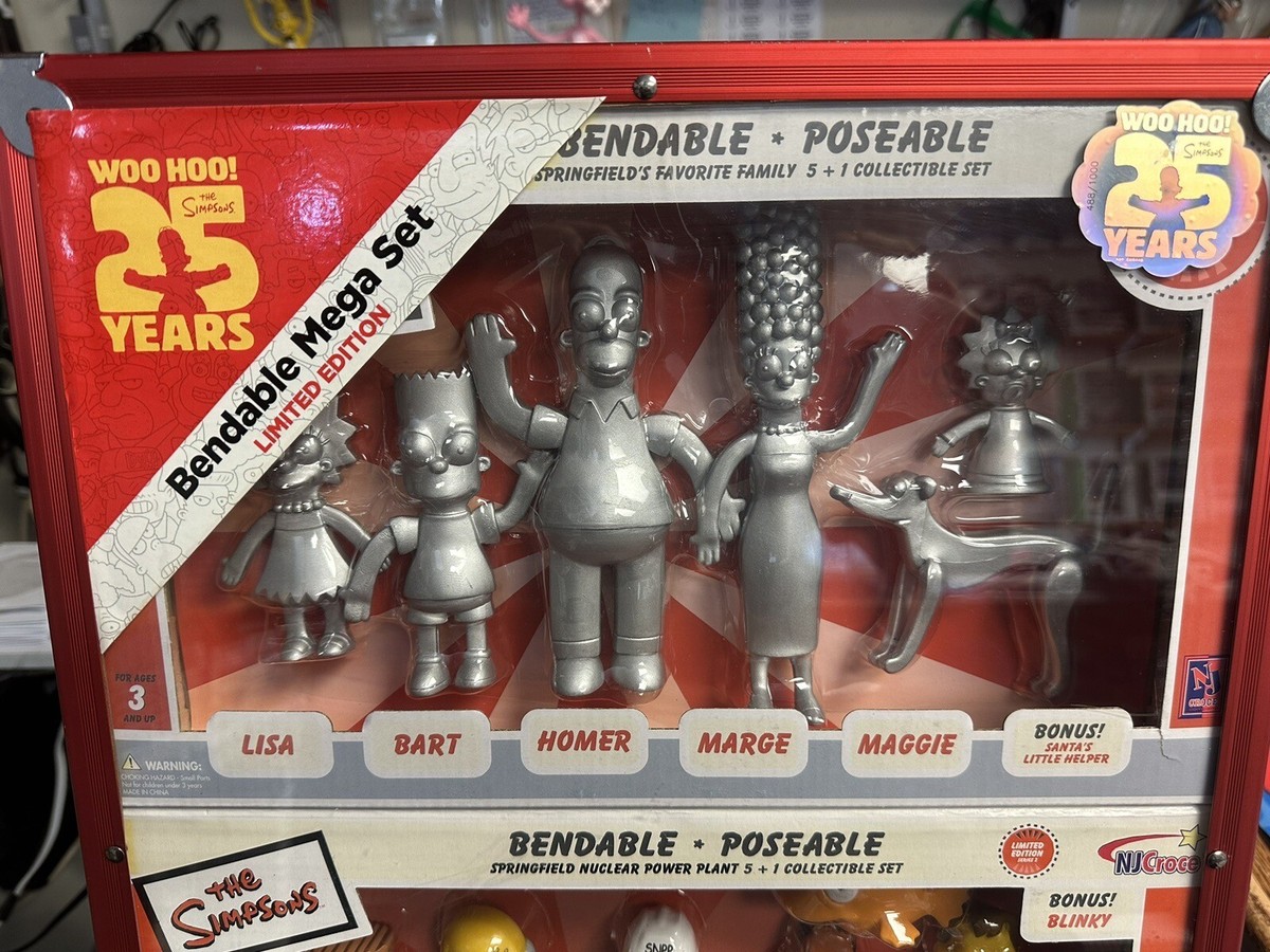 the simpsons bendable figures25→15