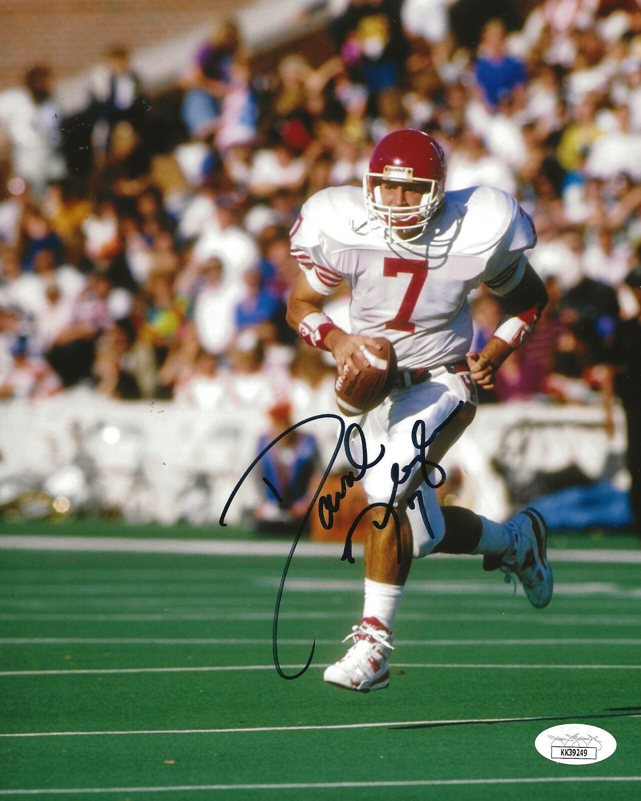David Klingler Autographed Signed Houston Cougars 8x10 photo JSA 