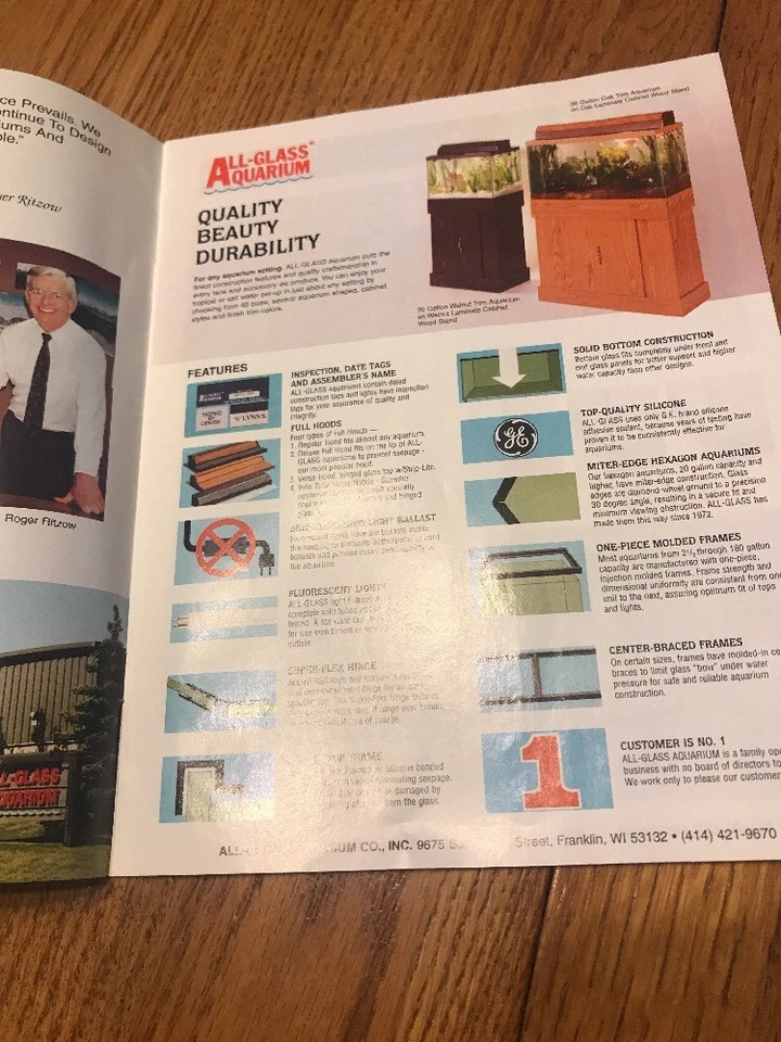 All Glass Aquarium- Aquariums And Accessories Only This “Book “ Ships N 24h - Image 3 of 4