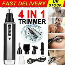 Wireless Electric Shaving Razor Nose Ear Face Hair Eyebrow Trimmer Shaver NEW