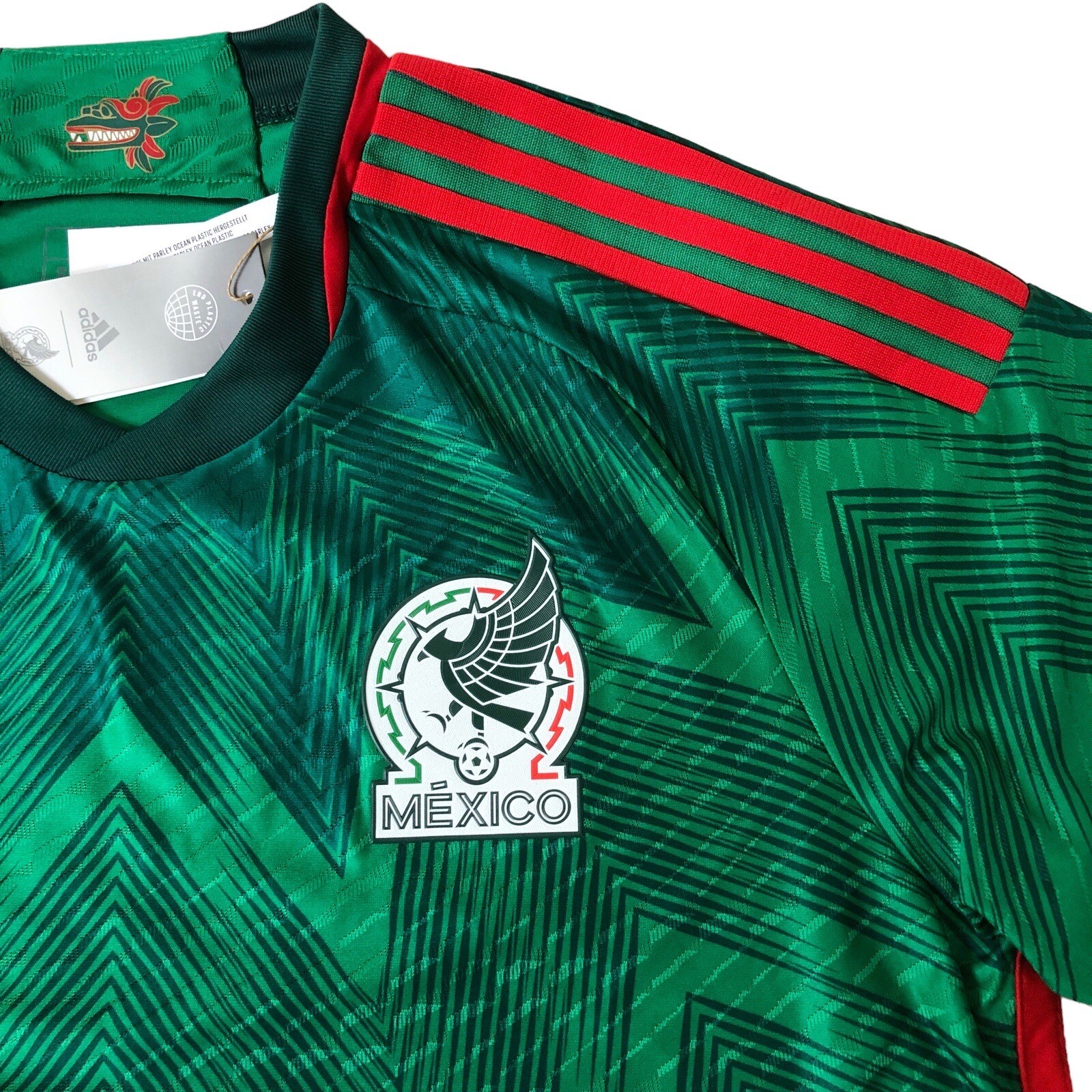 Adidas Mexico 22/23 Home Authentic Soccer Jersey Size XXL 2XL 150 Men