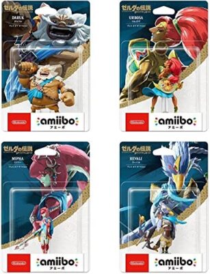 Amiibo Breath of the Wild (the Legend of Zelda) 4 pieces (Dalkel