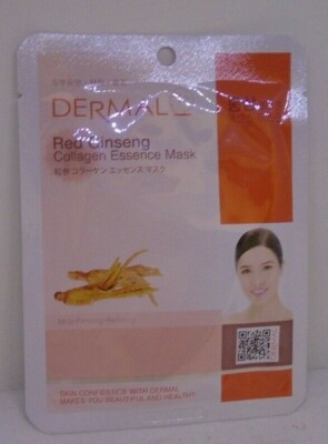Dermal ''Red Ginseng'' Collagen Essence Mask (Single Sheet Mask)