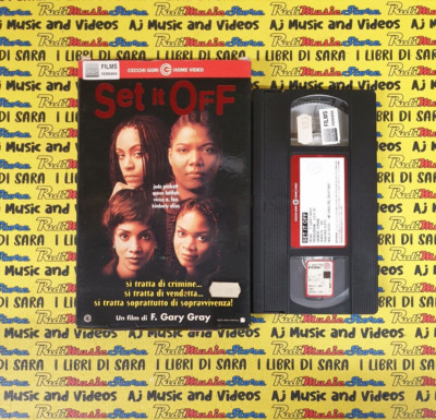 VHS Film SET IT OFF 1997 Jada Pinkett Queen Latifah CECCHI GORI 2387 (F74)