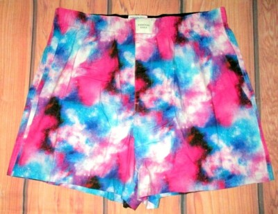 MENS AMERICAN EAGLE NEBULA GALAXY STRETCH BOXER SHORTS SIZE XL (40/42)
