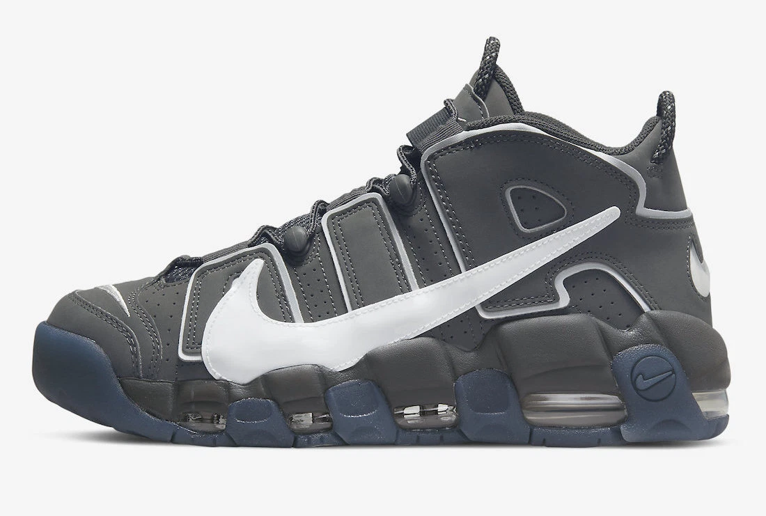 【中古】ナイキ NIKE Air More Uptempo Copy Paste Iron Gley DQ5014-068 26.5 アイアングレー ▲■ 250218 メンズ Nike Air More Uptempo '96 Copy Paste - Iron Grey for Sale
