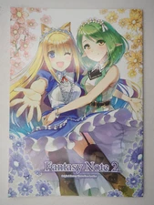 Doujinshi Illustration Art book Fantasy Note 2, All color 12p, Y2013, Ey8365