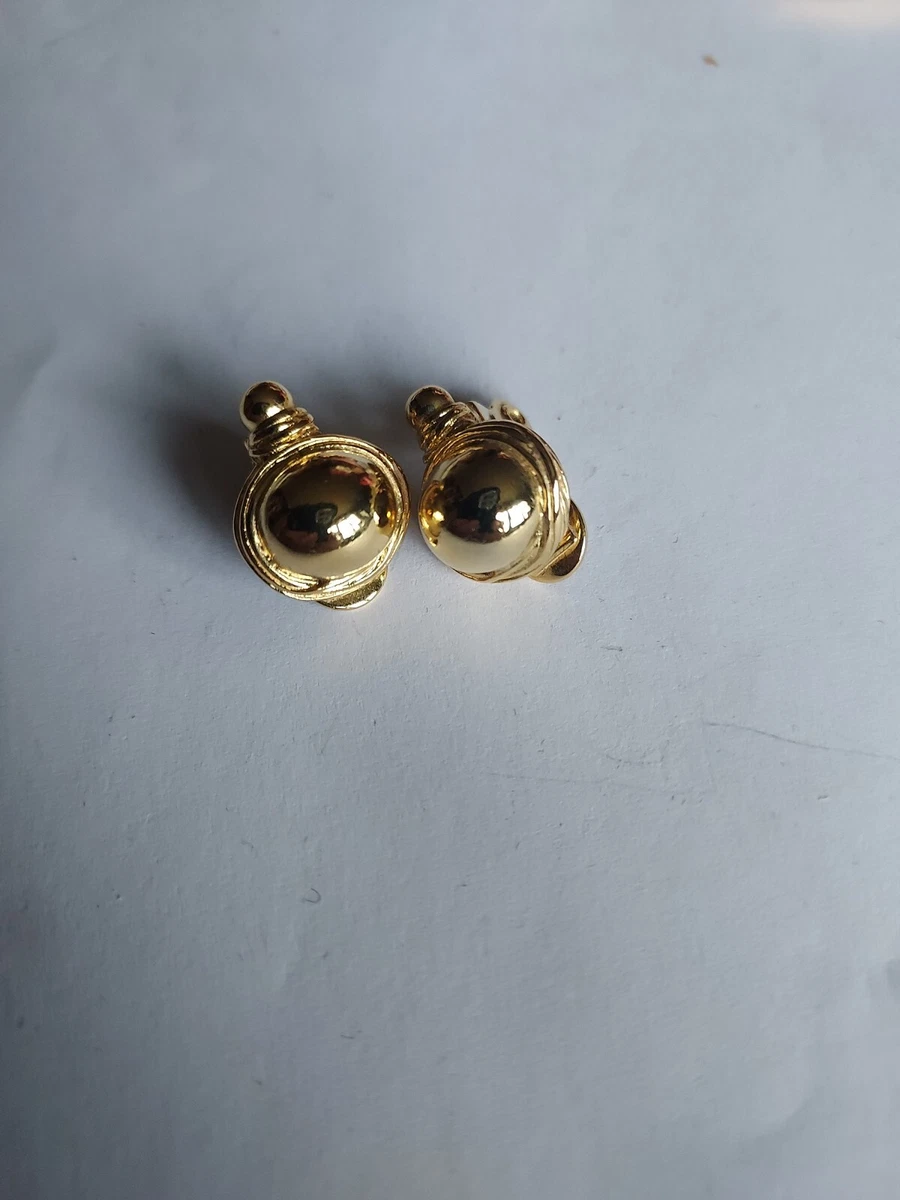 Boucles D'oreilles Clips Vintage - Années 60