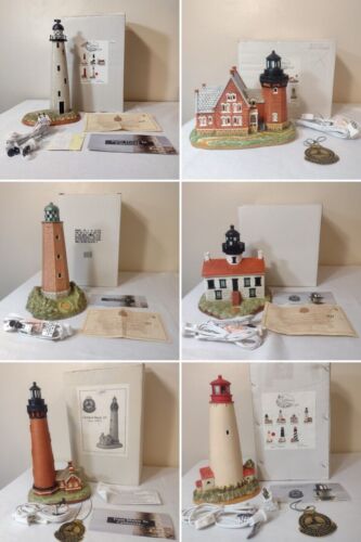 Lefton Lighthouses - Historic American Lighthouse Collection - Illuminated Lamps - 第 1/48 張圖片