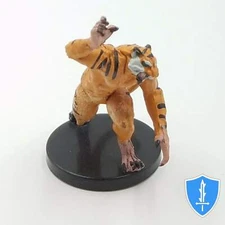 Weretiger - Kingmaker #23 Pathfinder Battles D&D Miniature