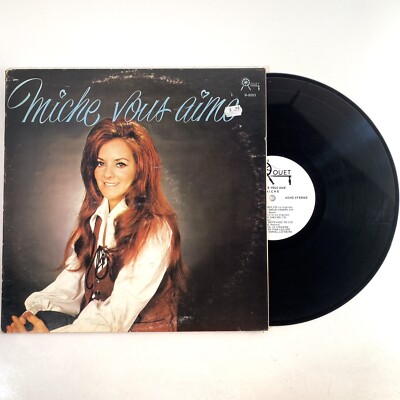 Miche Vous Aime 1974 LP Canada Country Vinyl Record Les Disques Rouet R 8003