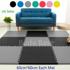 New Extra Thick Gym Home Interlocking Floor Mats EVA Soft Foam Mat Yoga Tiles 