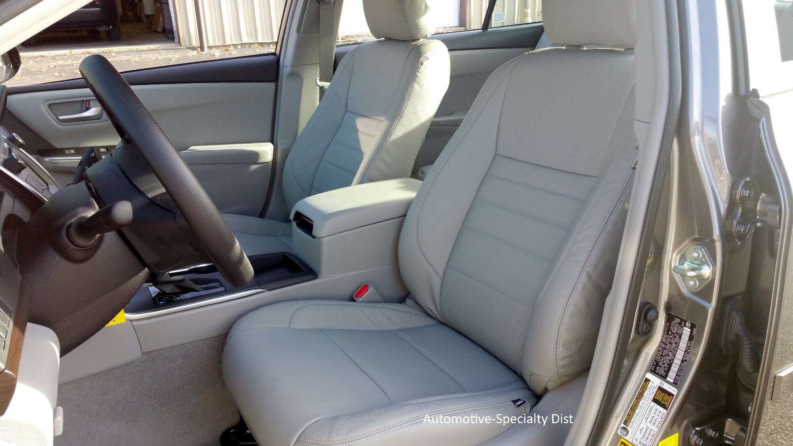 Details About Katzkin Ash Leather Interior Seat Cover Fits 2015 2016 2017 Toyota Camry Le